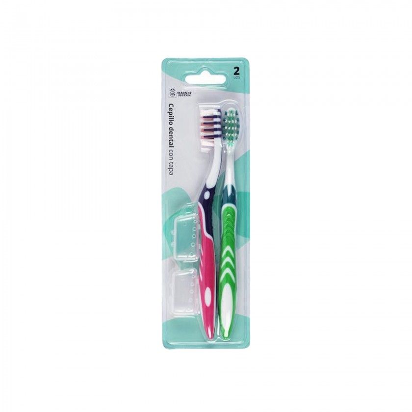 Escova Dentes 19cm Pack 2