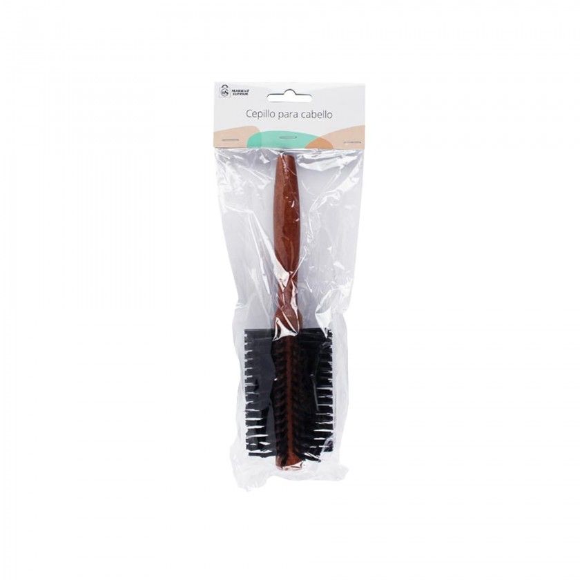 Escova Cabelo Madeira 22X6cm
