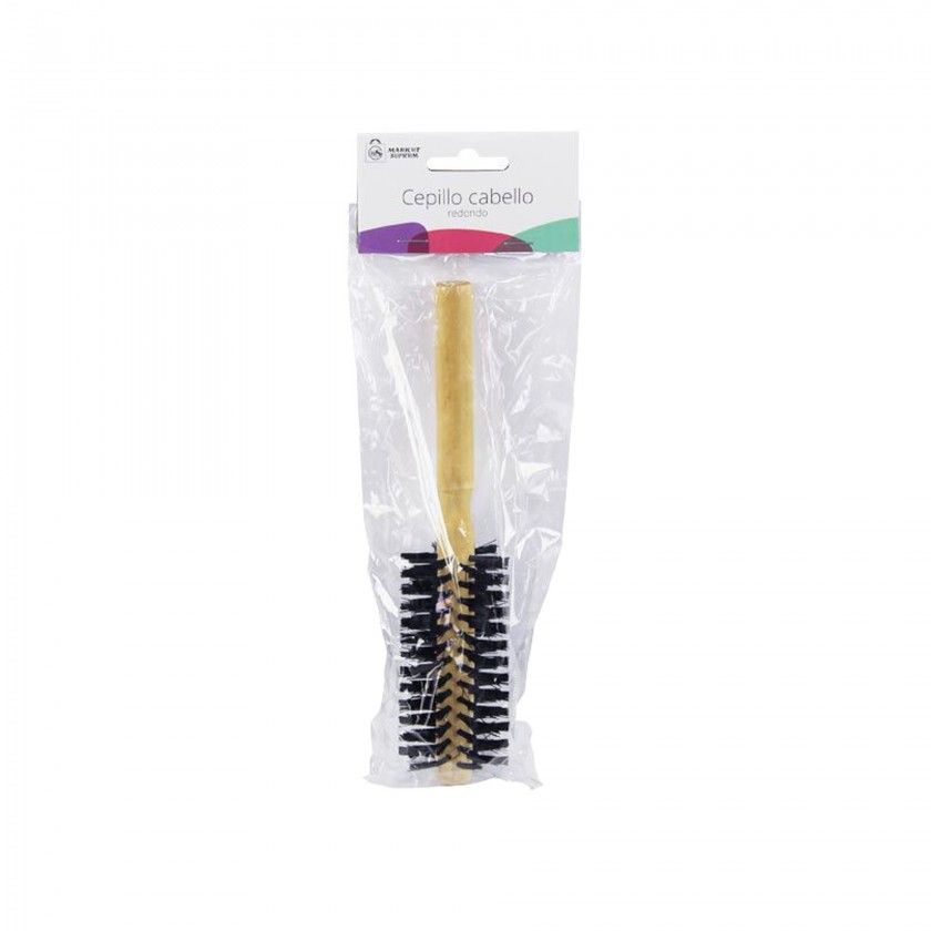 Escova Cabelo Madeira 21X4cm