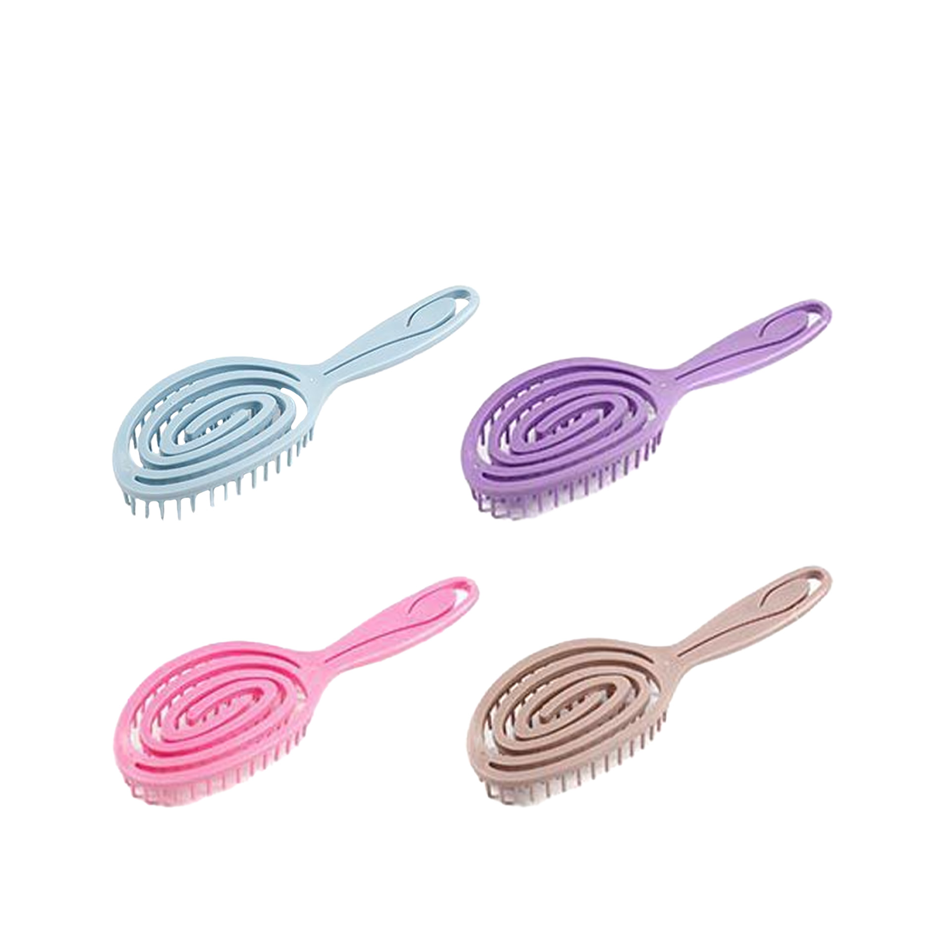 Escova Cabelo Plástica 22.5cm