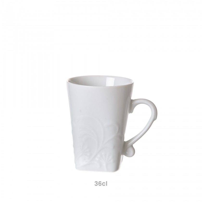 Caneca Porcelana Branca 360ml Caneca Porcelana Branca 360ml