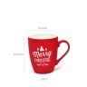 Caneca Merry Christmas Sortido 350ml 8.5X10.2cm