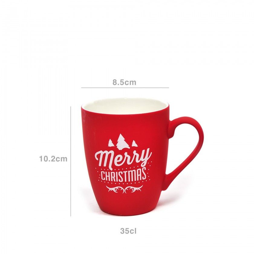 Caneca Merry Christmas Sortido 350ml 8.5X10.2cm Caneca Merry Christmas Sortido 350ml 8.5X10.2cm