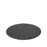 Bandeja Ardsia Redonda Preto 20X0.5cm