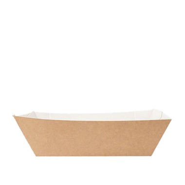 Barqueta Cartão Kraft Pack 100