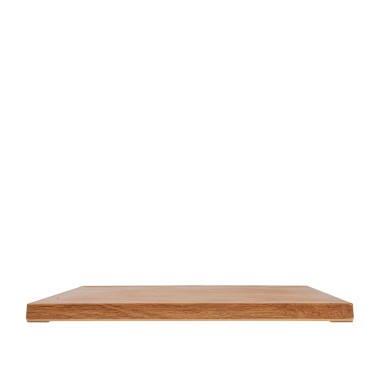 Bandeja Buffet Melamina Efeito Madeira Retangular 32.5X26.5X1.7cm