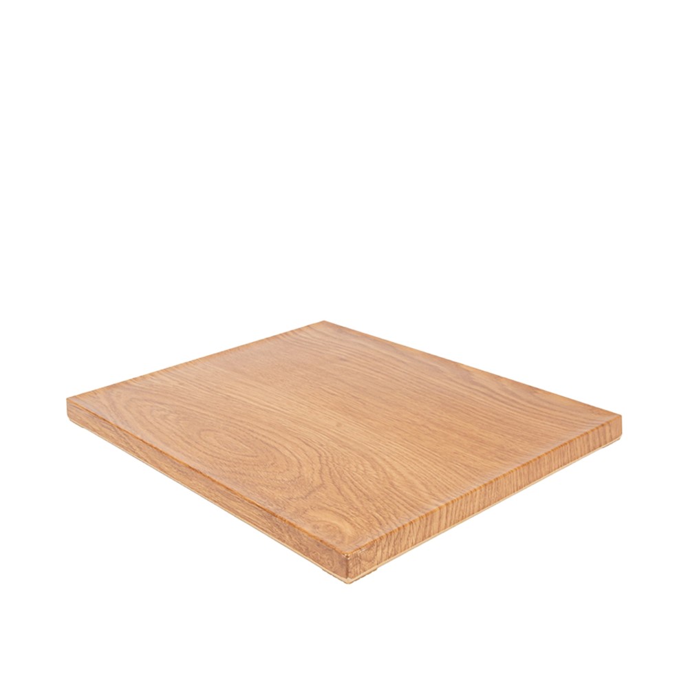 Bandeja Buffet Melamina Efeito Madeira Retangular 32.5X26.5X1.7cm