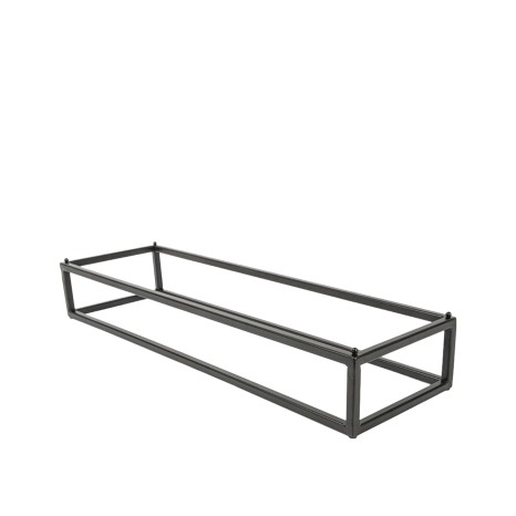 Suporte Buffet Ferro Retangular Preto 53X16.2X8cm - Image product