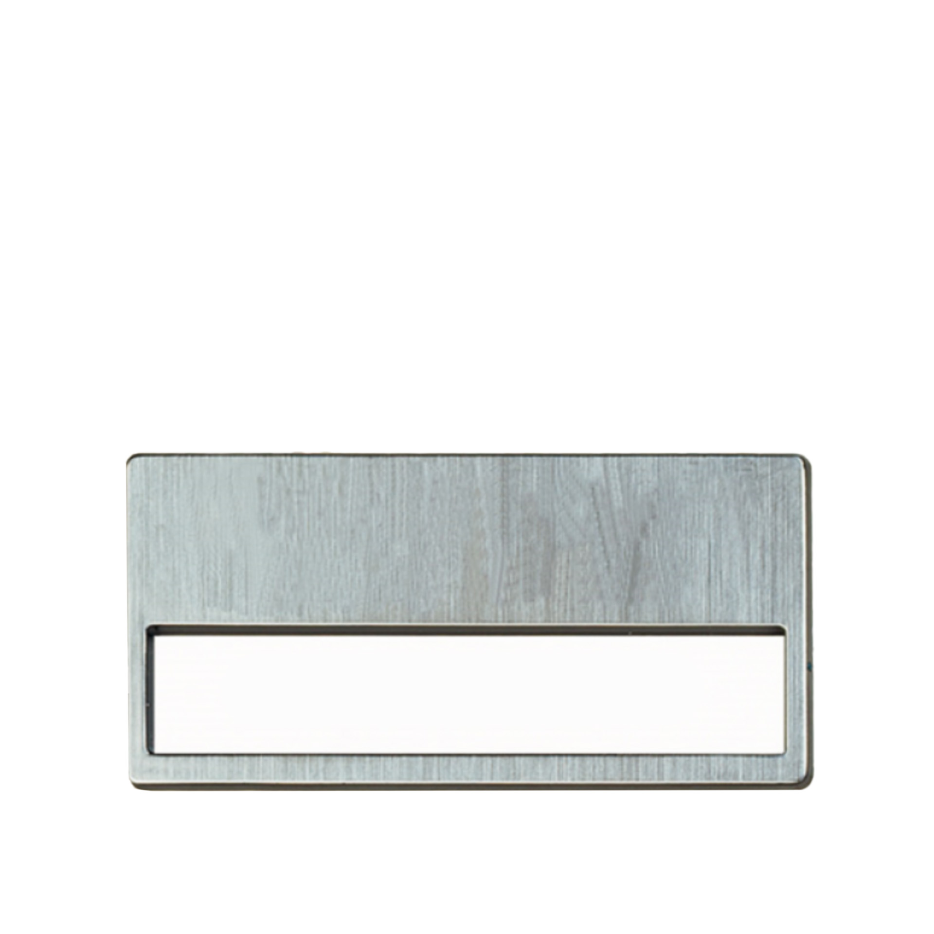 Placa Identificação Plástico 6.7X4cm