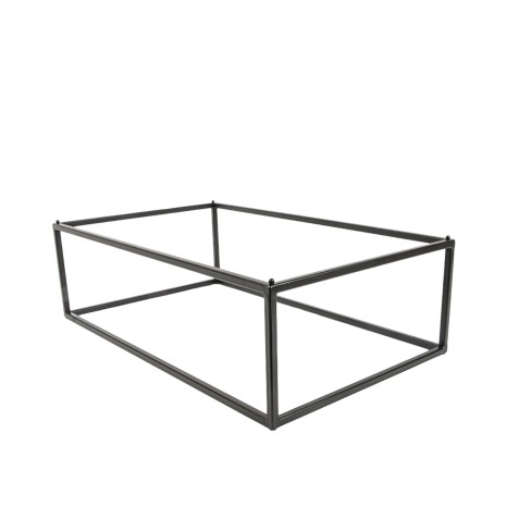 Suporte Buffet Ferro Retangular Preto 53X32.5X16cm - Image product