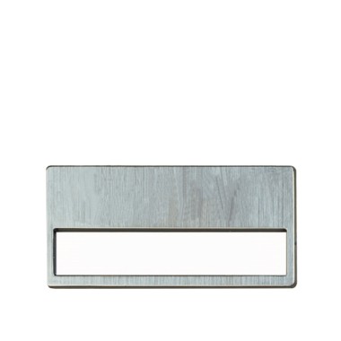 Placa Identifica��o Pl�stico 6.7X4cm