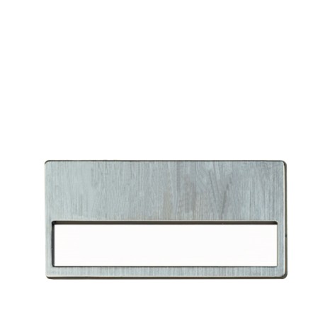 Placa Identificação Plástico 6.7X4cm - Image product