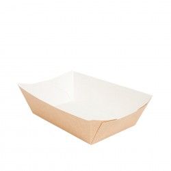 Barqueta Carto Kraft Pack 200