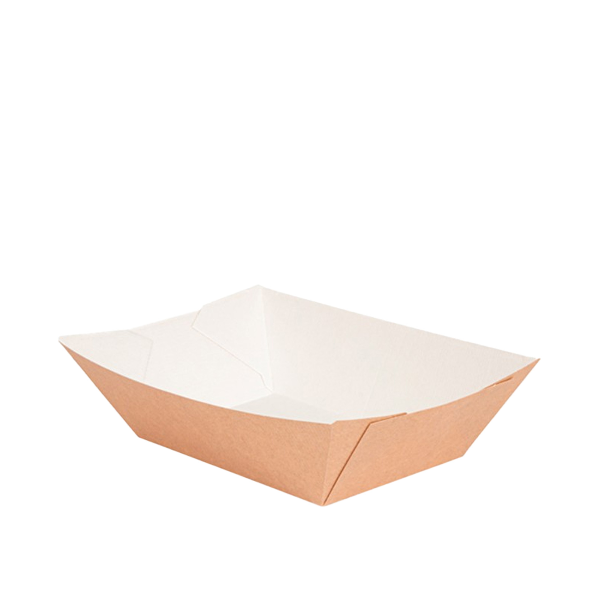 Barqueta Cartão Kraft Pack 100