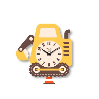 Relógio Pêndulo Timemark Amarillo 30X30cm