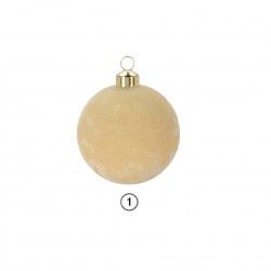 Bola Natal Veludo 10CM