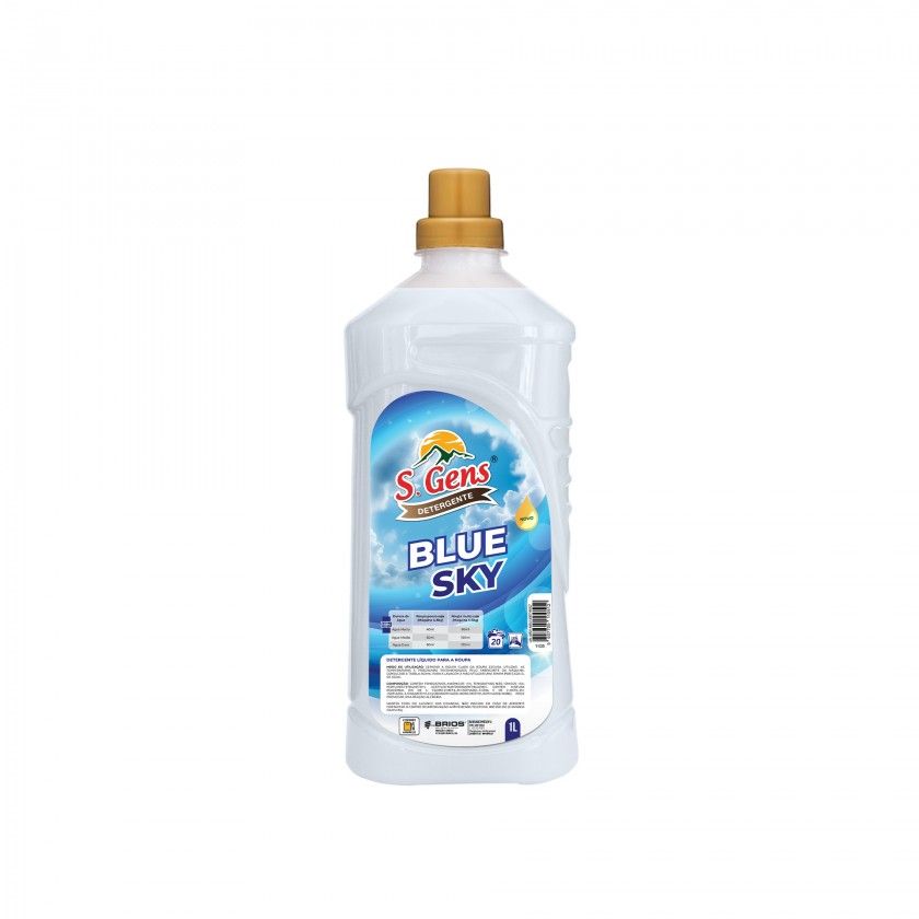 Detergente Roupa S. Gens Blue Sky 20 Doses 1L