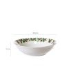 Saladeira Porcelana Azevinho Redondo 26X7cm Saladeira Porcelana Azevinho Redondo 26X7cm