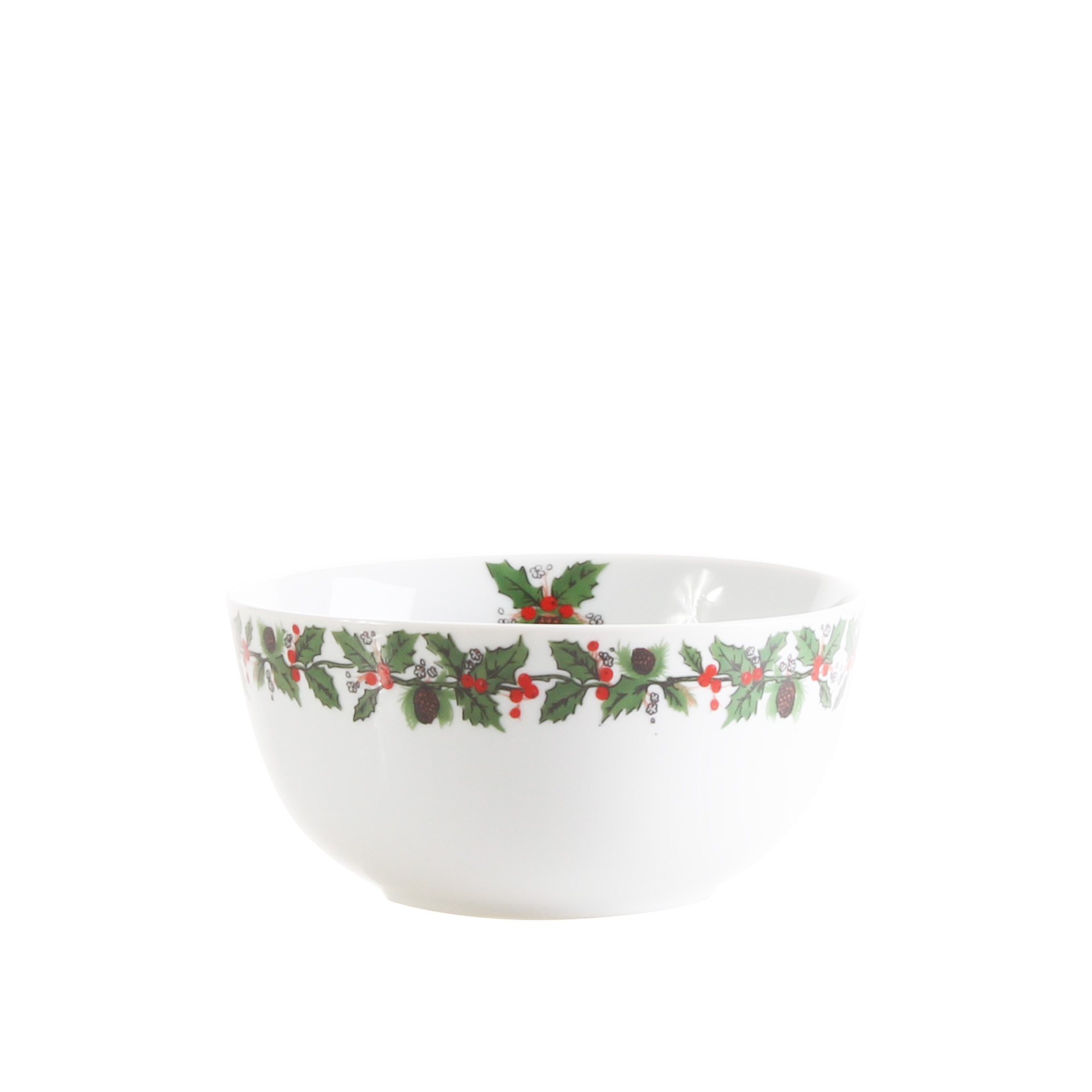 Tigela Porcelana Azevinho Interior 14cm