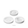 Servio Mesa Porcelana Branco 18 Peas