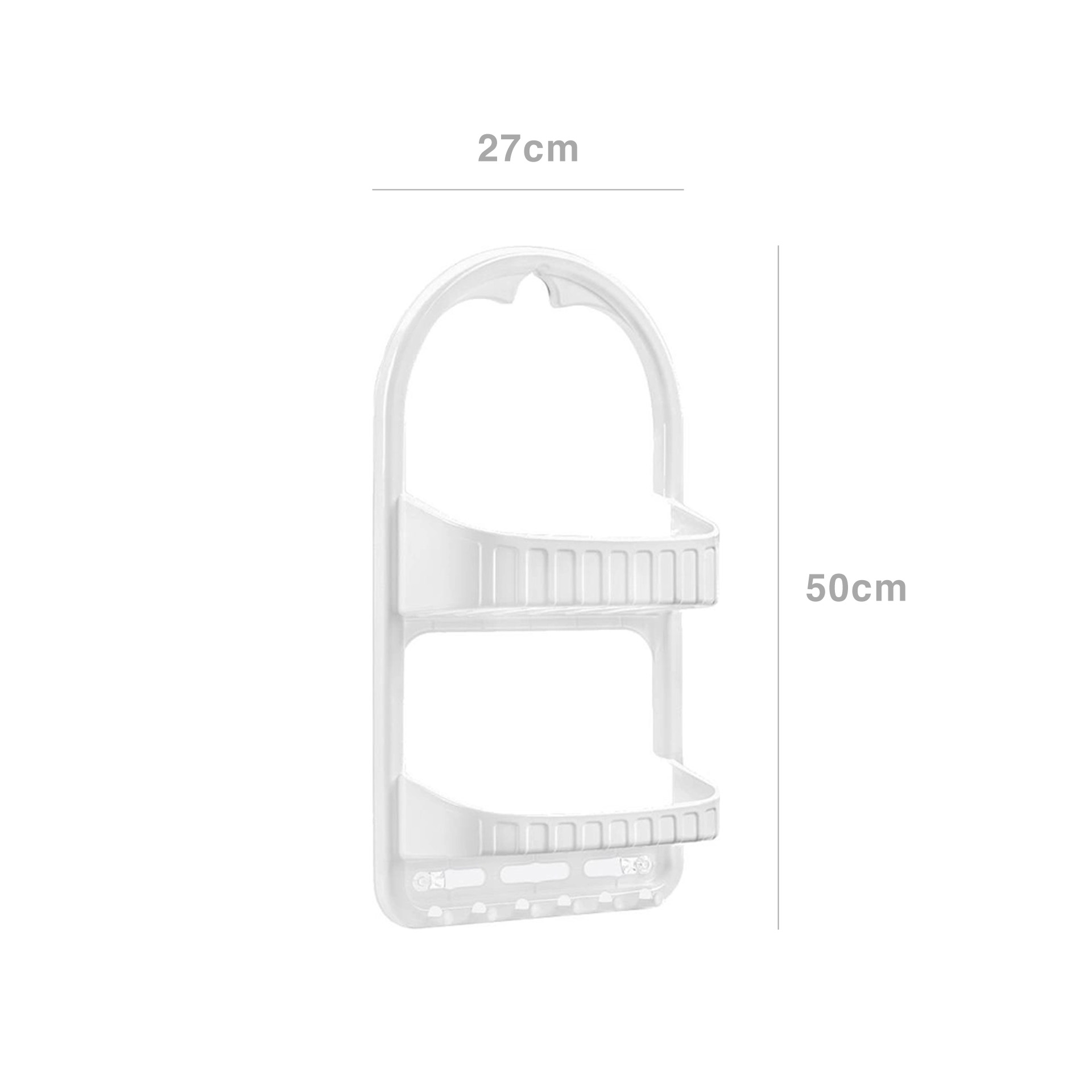 Estante Wc Plástica 50X27cm