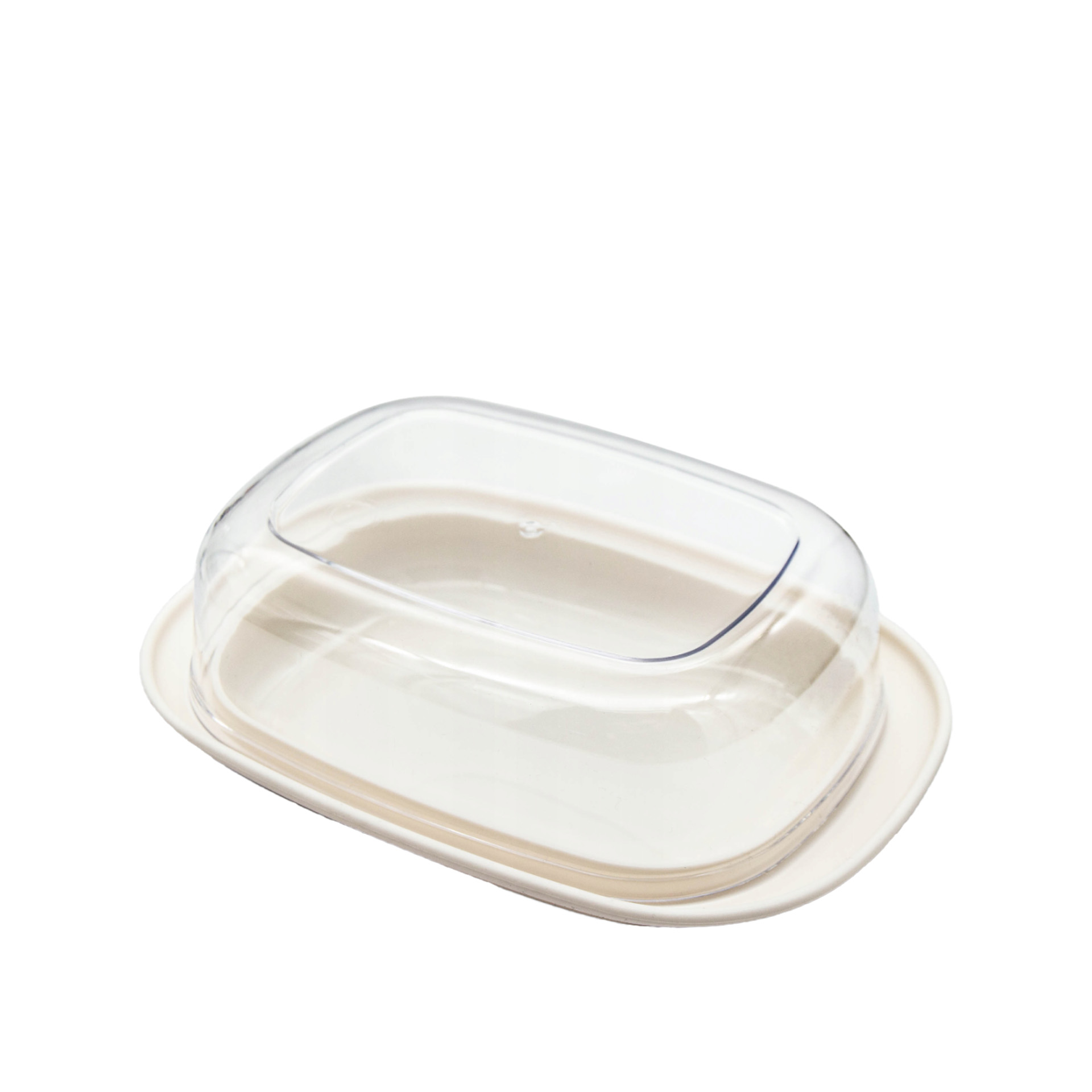 Manteigueira Plástica com Tampa 17X12X7cm