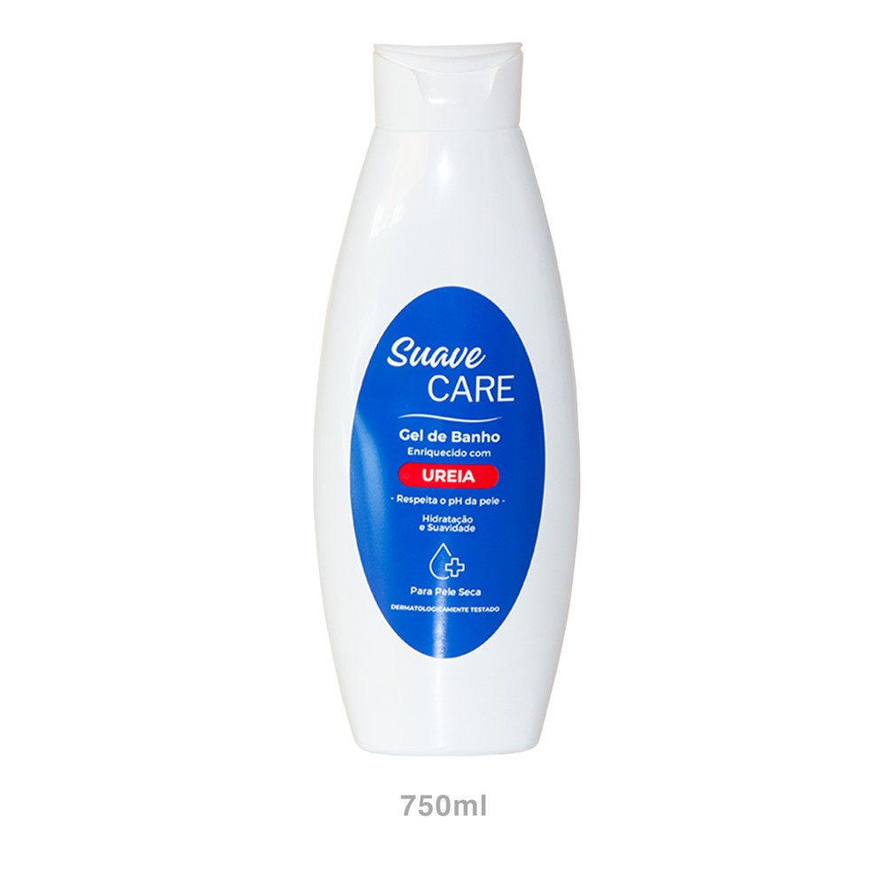 Gel Banho Suavecare Ureia 750ml