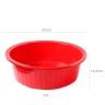 Bacia Plástica Redonda Vermelho 27l 53X19.5cm Bacia Plástica Redonda Vermelho 27l 53X19.5cm