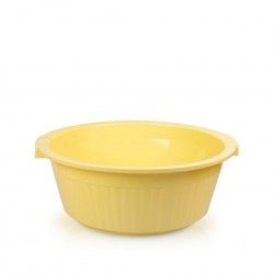 Bacia Plstica Redonda Amarelo 18l 45X18cm