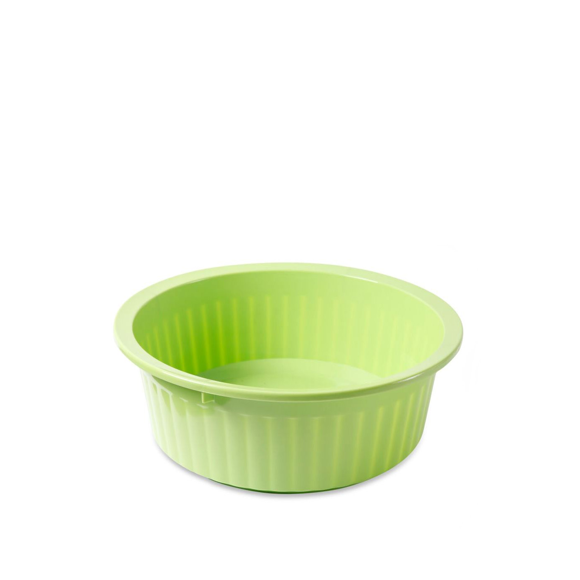 Bacia Plástica Redonda Verde 11.5l 37.5X16.5cm