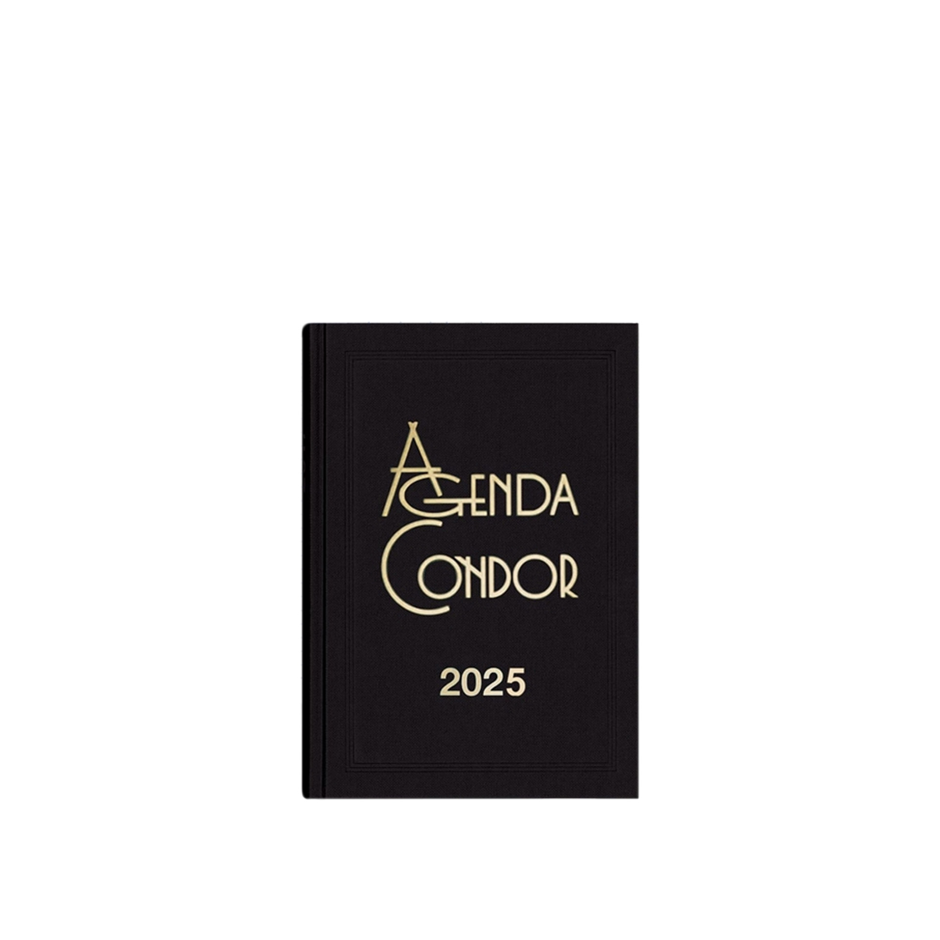 Agenda Diária 2025 Mini Condor Preto 10X16cm