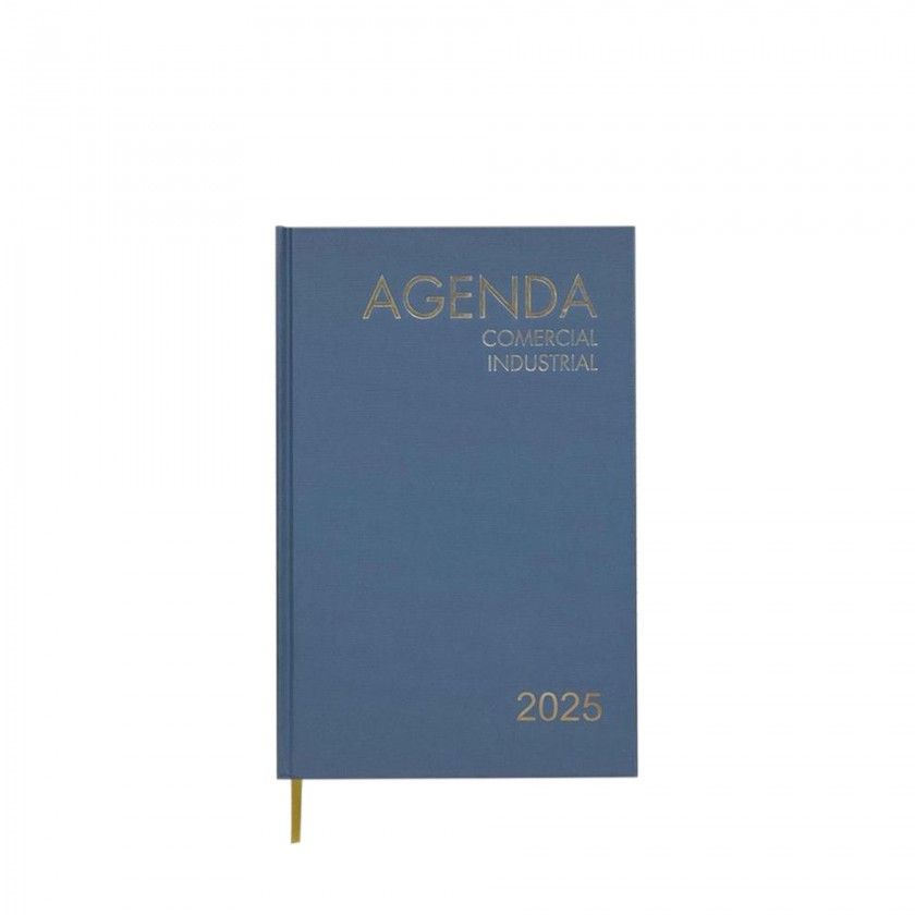 Agenda Comercial / Industrial 2025 Azul 18.5X29cm