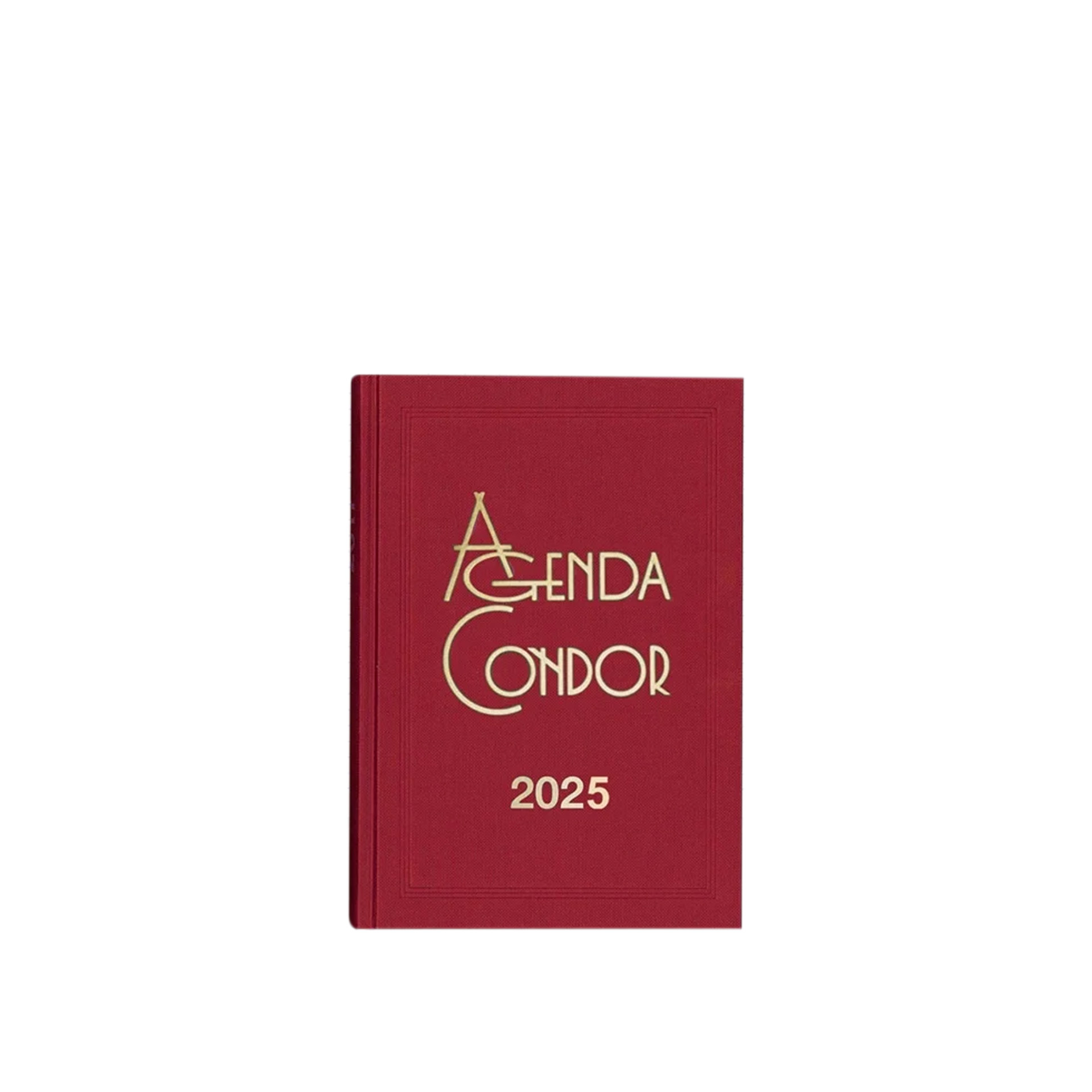 Agenda Diária 2025 Mini Condor Vermelho 10X16cm