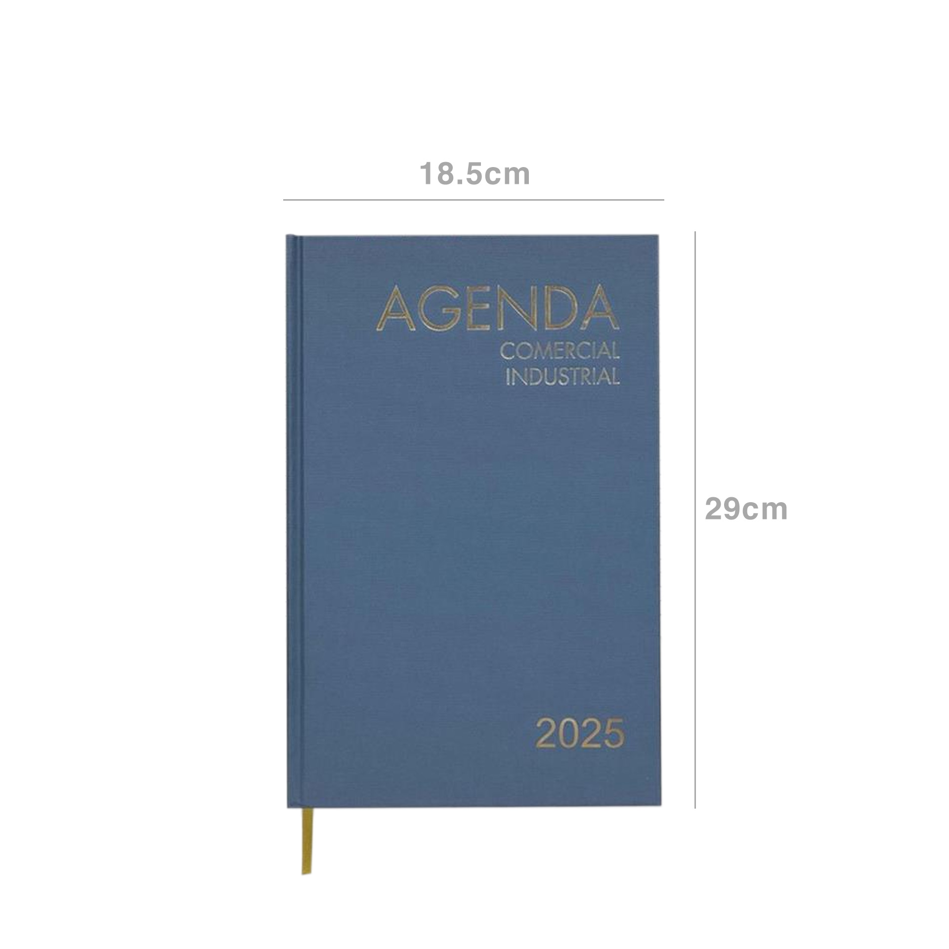 Agenda Comercial / Industrial 2025 Azul 18.5X29cm