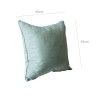 Almofada Decorativa Verde Água 45X45cm Almofada Decorativa Verde Água 45X45cm