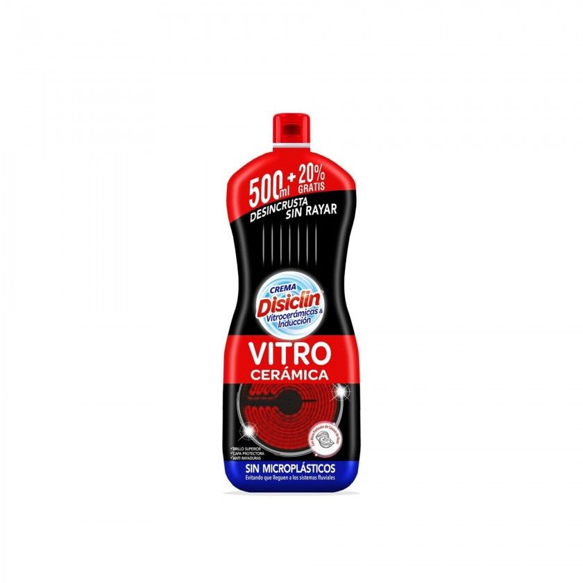 Limpa Vitrocermica Disiclin 500ml + 20% Grtis