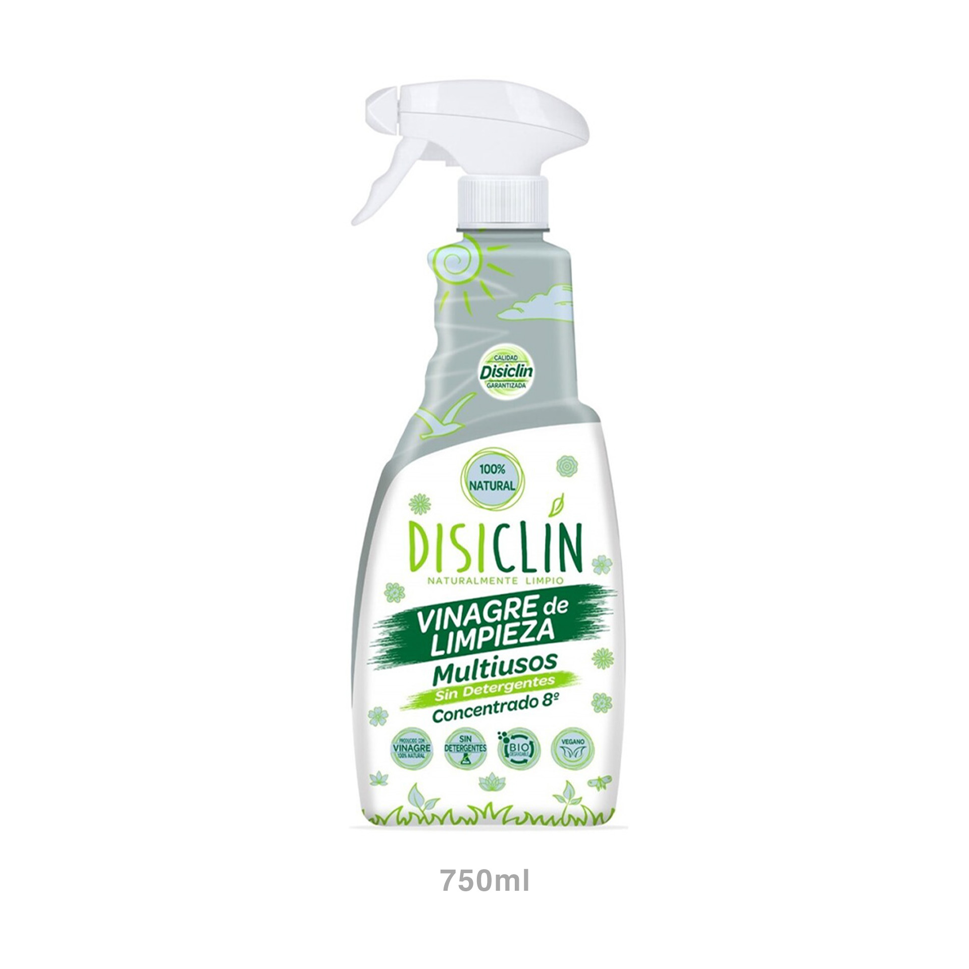 Vinagre Limpeza Multiusos Spray Disiclin 750ml