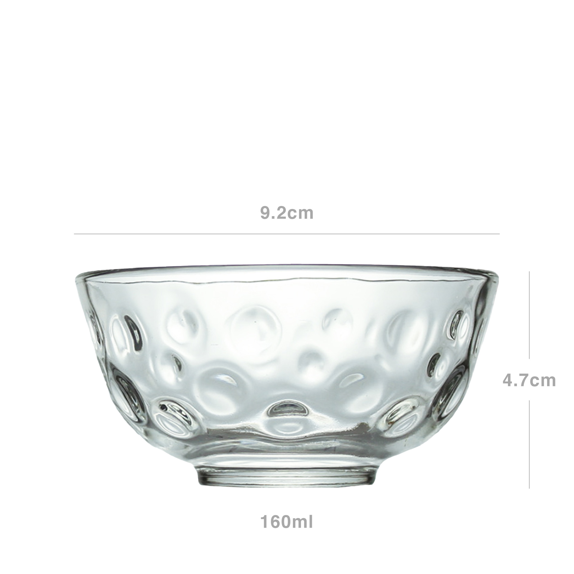 Saladeira Hamilton Redonda 160ml 9.2X4.7cm Pack 6