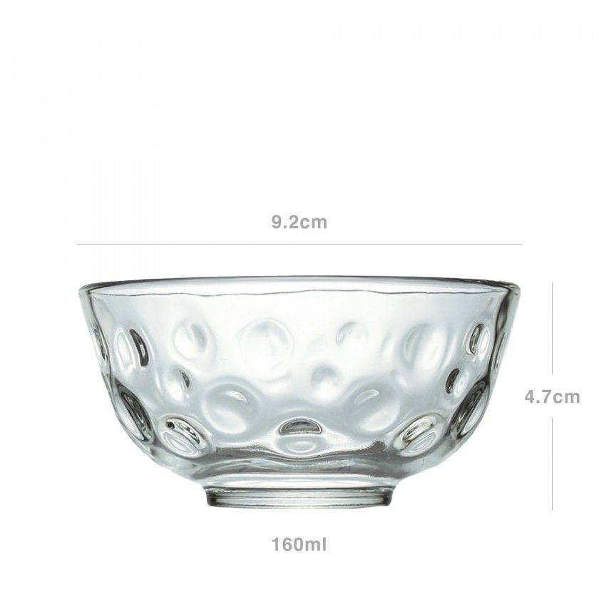 Saladeira Hamilton Redonda 160ml 9.2X4.7cm Pack 6