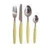 Talheres + Tabuleiro Bege 19.5X32.5X4.5cm Pack 25