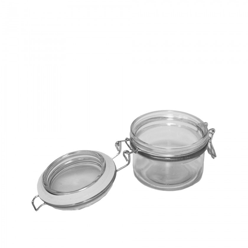 Frasco Vidro Redondo 125ml 8.3X7.3cm Frasco Vidro Redondo 125ml 8.3X7.3cm