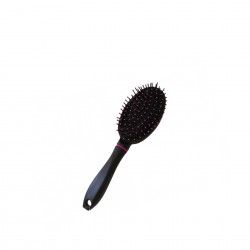 Escova Cabelo Oval Preto 23cm