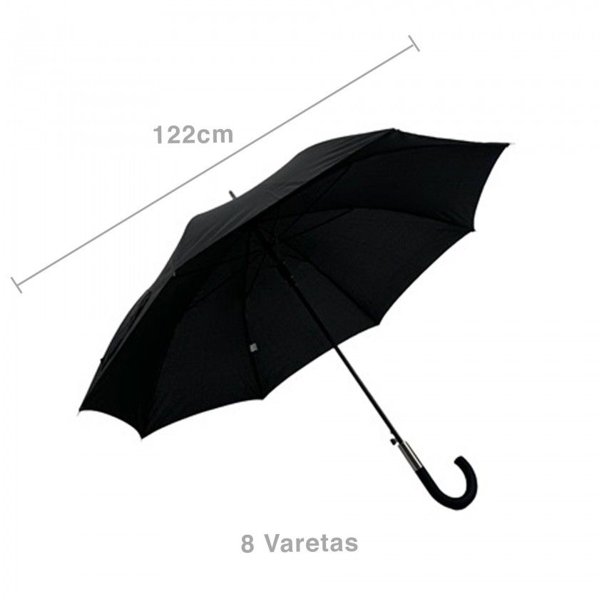 Guarda-Chuva Hilon Cor Slida 8 Varetas 122cm