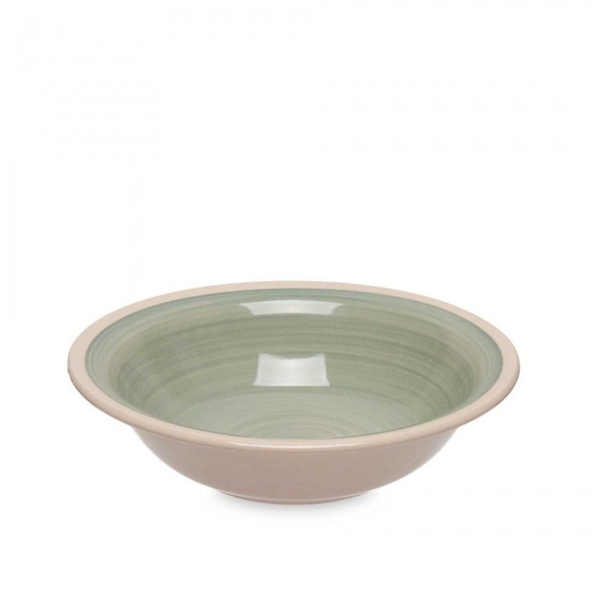 Prato Grs Sopa Verde 21cm Pack 6