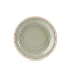 Prato Grs Sobremesa Verde 19cm Pack 6