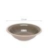 Prato Grs Sopa Cinzento 21cm Pack 6