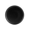 Prato Grés Sobremesa Preto 20cm Pack 6 Prato Grés Sobremesa Preto 20cm Pack 6