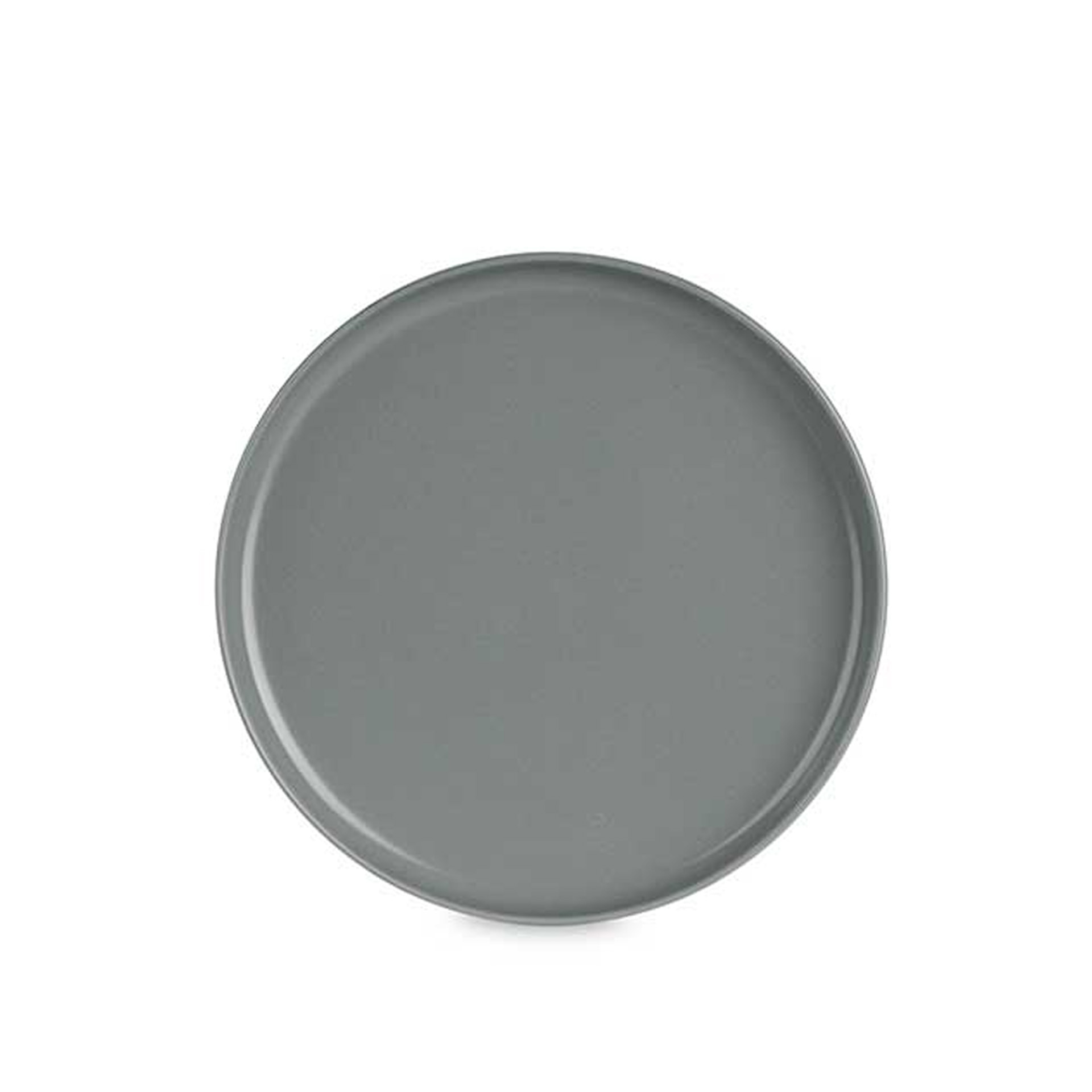 Prato Grés Sobremesa Cinzento Escuro 20cm Pack 6