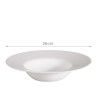 Prato Pasta Vidro Opaco 26cm Pack 6 Prato Pasta Vidro Opaco 26cm Pack 6