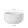 Taça Porcelana Empilhável 550ml 12cm Taça Porcelana Empilhável 550ml 12cm